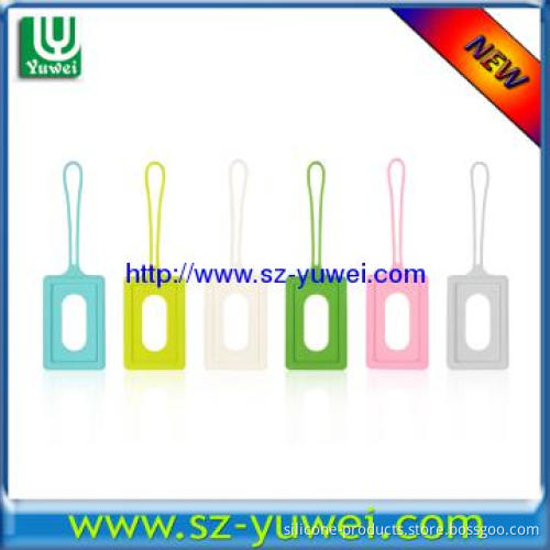 New Arrival Silicone Name Card Holder with Various colors